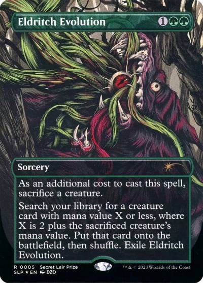 Eldritch Evolution SLP-5 Secret Lair Showdown Magic card