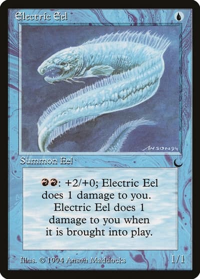 Electric Eel 25 The Dark Magic card