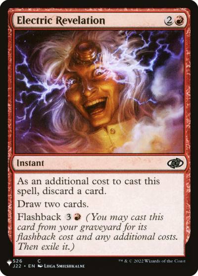 Electric Revelation PLST-J22-526 The List Magic card