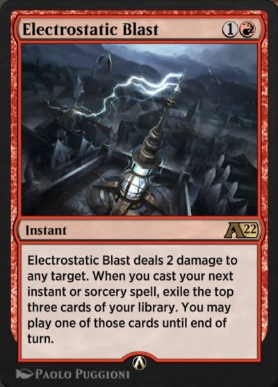 Electrostatic Blast YMID-39 Alchemy: Innistrad Magic card