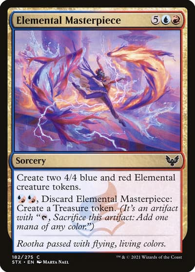 Elemental Masterpiece STX-182 Strixhaven: School of Mages Magic card