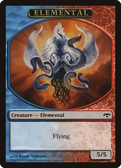 Elemental TEVE-5 Eventide Tokens Magic card