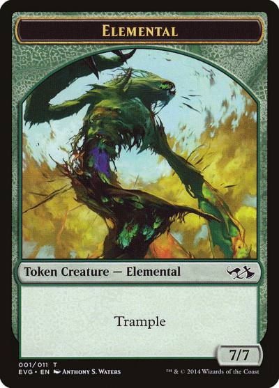 Elemental TEVG-1 Duel Decks Anthology: Elves vs. Goblins Tokens Magic card
