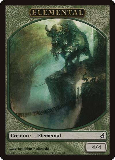 Elemental TLRW-8 Lorwyn Tokens Magic card