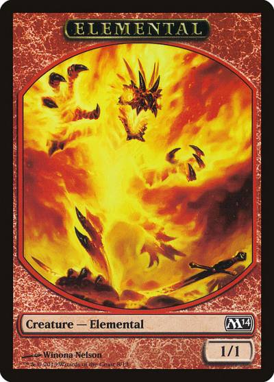 Elemental TM14-8 Magic 2014 Tokens Magic card
