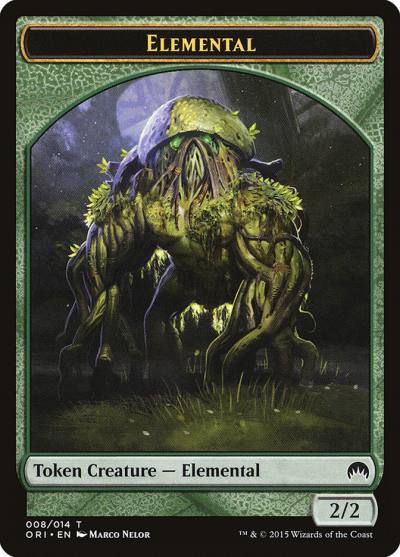Elemental TORI-8 Magic Origins Tokens Magic card