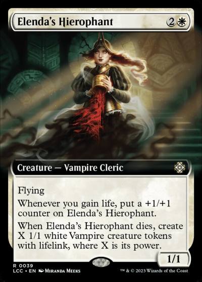 Elenda's Hierophant LCC-39 The Lost Caverns of Ixalan Commander Magic card