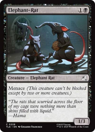 Elephant-Rat TLE-228 Avatar: The Last Airbender Eternal Magic card