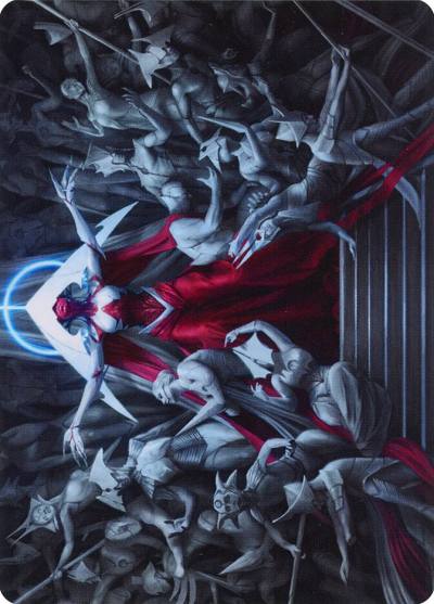 Elesh Norn, Mother of Machines // Elesh Norn, Mother of Machines AONE-2 Phyrexia: All Will Be One Art Series Magic card