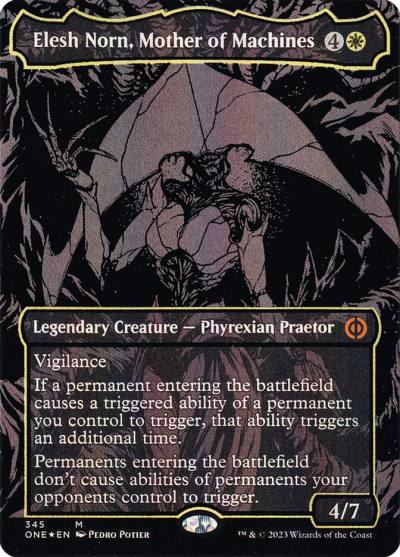 Elesh Norn, Mother of Machines ONE-345 Phyrexia: All Will Be One Magic card