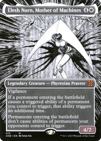Elesh Norn, Mother of Machines ONE-415 Phyrexia: All Will Be One Magic card
