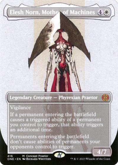 Elesh Norn, Mother of Machines ONE-416 Phyrexia: All Will Be One Magic card