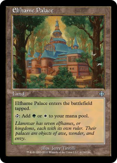 Elfhame Palace TD0-A126 Magic Online Theme Decks Magic card