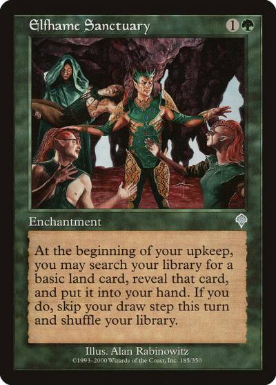 Elfhame Sanctuary INV-185 Invasion Magic card