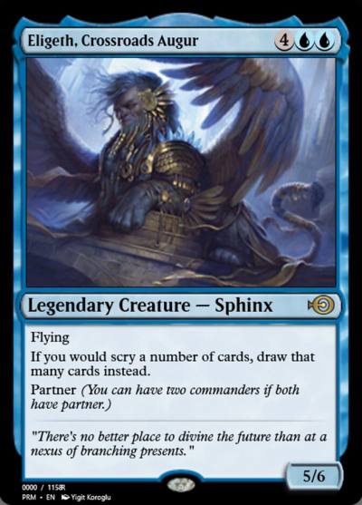Eligeth, Crossroads Augur PRM-86280 Magic Online Promos Magic card