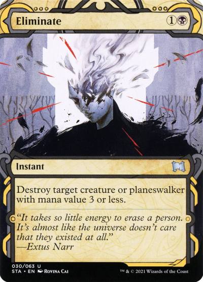 Eliminate STA-30 Strixhaven Mystical Archive Magic card