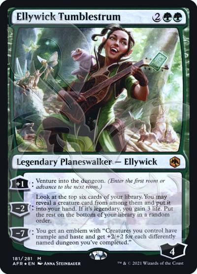 Ellywick Tumblestrum PAFR-181A Adventures in the Forgotten Realms Promos Magic card
