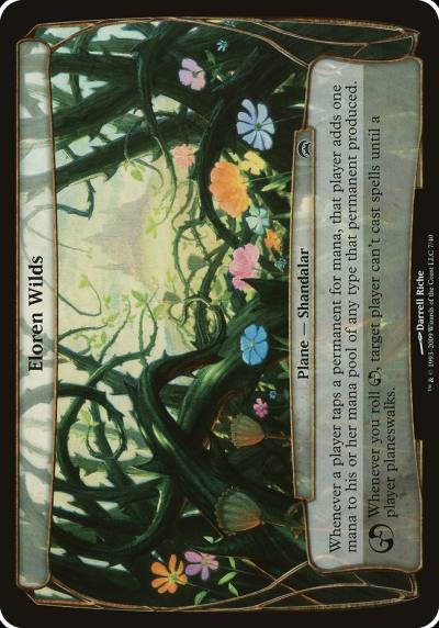 Eloren Wilds OHOP-7 Planechase Planes Magic card