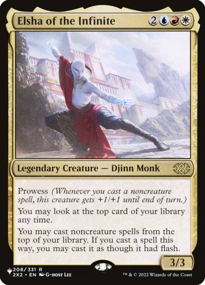 Elsha of the Infinite PLST-2X2-208 The List Magic card