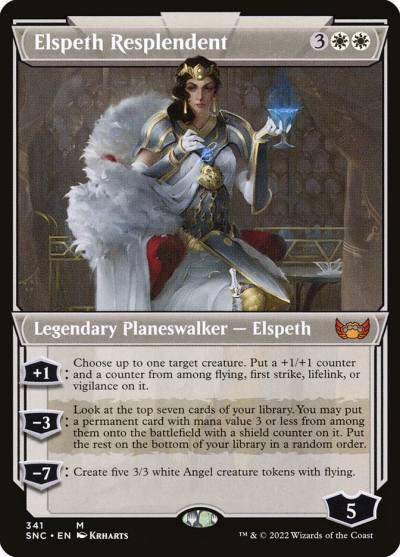 Elspeth Resplendent SNC-341 Streets of New Capenna Magic card