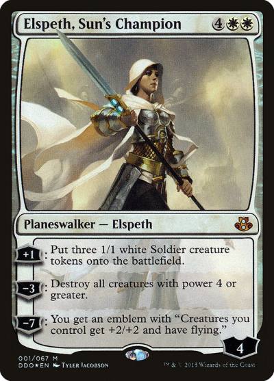 Elspeth, Sun's Champion DDO-1 Duel Decks: Elspeth vs. Kiora Magic card