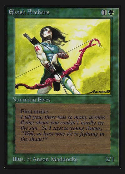 Elvish Archers CEI-192 Intl. Collectors' Edition Magic card
