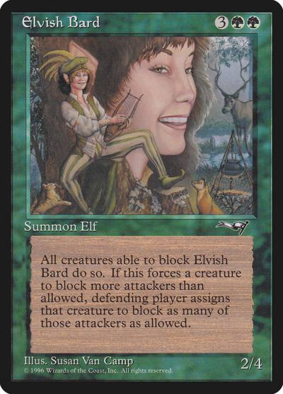Elvish Bard ALL-87 Alliances Magic card