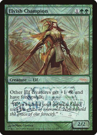 Elvish Champion PSUS-17 Junior Super Series Magic card
