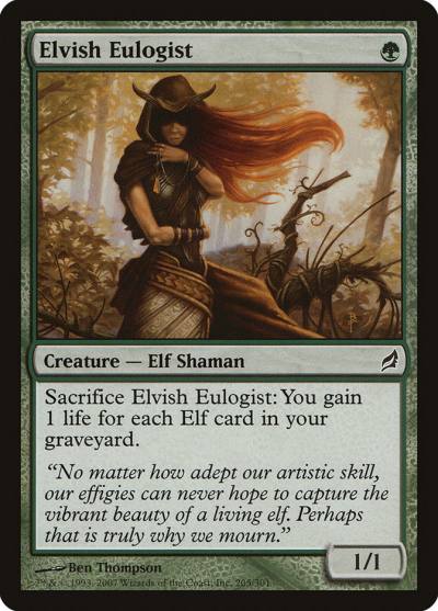 Elvish Eulogist LRW-205 Lorwyn Magic card