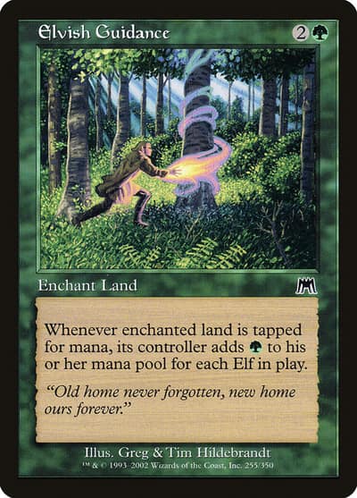 Elvish Guidance ONS-255 Onslaught Magic card