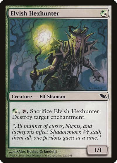 Elvish Hexhunter 226 Shadowmoor Magic card