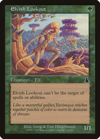 Elvish Lookout 103 Urza's Destiny Magic card