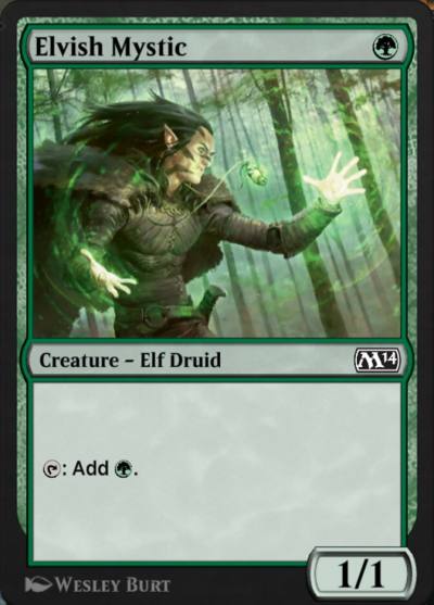 Elvish Mystic EA1-13 Explorer Anthology 1 Magic card