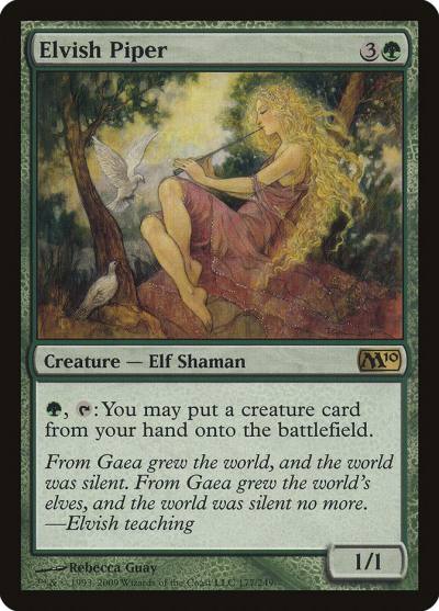 Elvish Piper M10-177 Magic 2010 Magic card