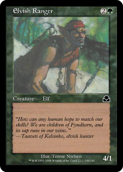 Elvish Ranger ME2-158 Masters Edition II Magic card