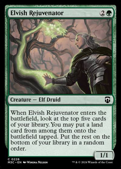 Elvish Rejuvenator M3C-226 Modern Horizons 3 Commander Magic card