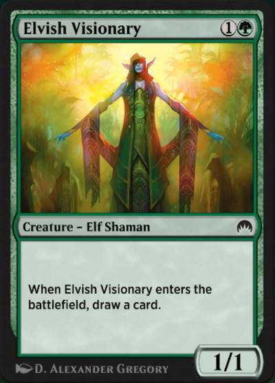 Elvish Visionary HA1-13 Historic Anthology 1 Magic card