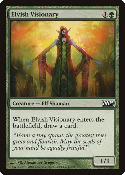 Elvish Visionary M13-169 Magic 2013 Magic card