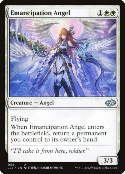 Emancipation Angel J22-55 Jumpstart 2022 Magic card