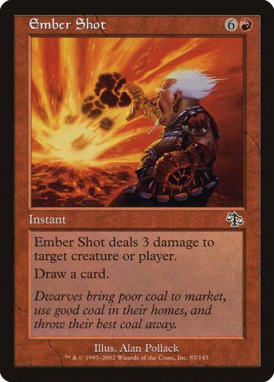 Ember Shot JUD-87 Judgment Magic card