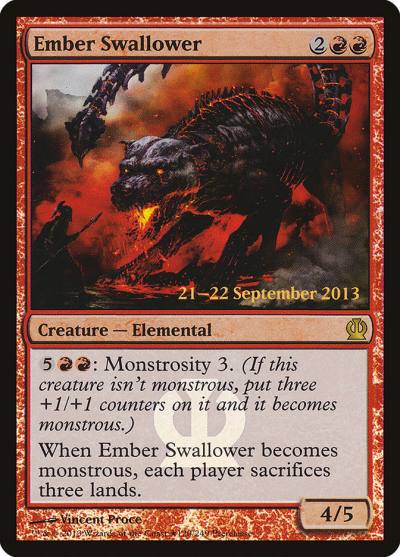 Ember Swallower PTHS-120STAR Theros Promos Magic card