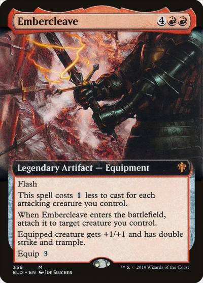 Embercleave ELD-359 Throne of Eldraine Magic card