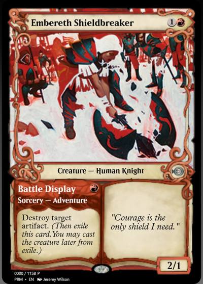 Embereth Shieldbreaker // Battle Display PRM-78774 Magic Online Promos Magic card