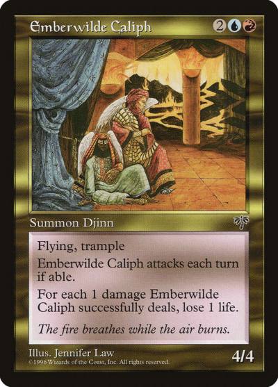 Emberwilde Caliph MIR-262 Mirage Magic card