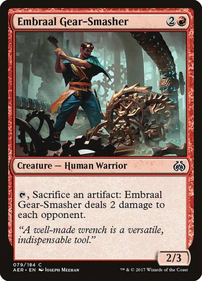 Embraal Gear-Smasher 79 Aether Revolt Magic card