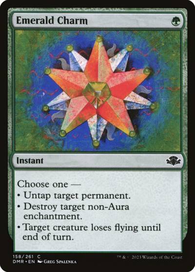 Emerald Charm DMR-158 Dominaria Remastered Magic card
