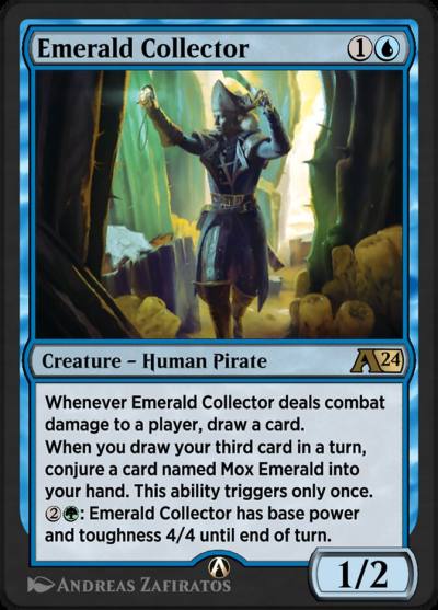 Emerald Collector YOTJ-6 Alchemy: Outlaws of Thunder Junction Magic card