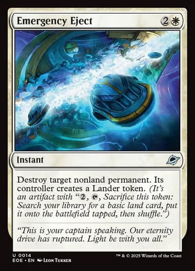 Emergency Eject EOE-14 Edge of Eternities Magic card