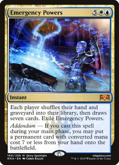 Emergency Powers RNA-169 Ravnica Allegiance Magic card