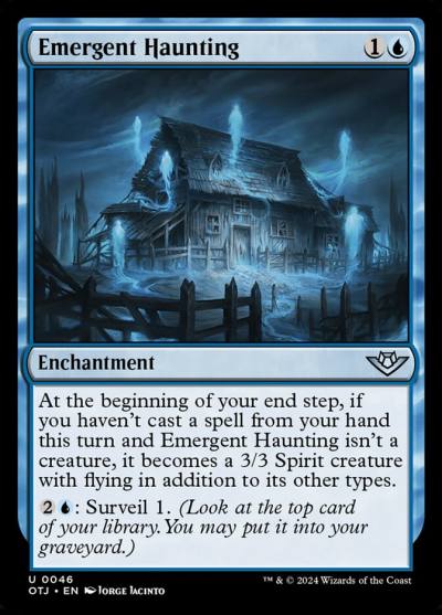 Emergent Haunting OTJ-46 Outlaws of Thunder Junction Magic card